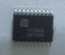 HT6808    3W、防破音、D類、雙聲道功率放大器