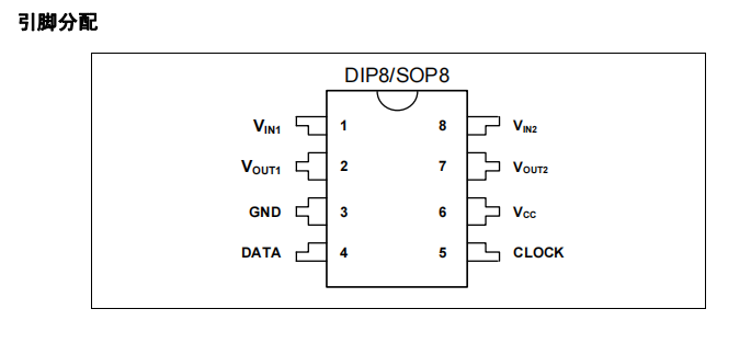 M62429   二線制串行數(shù)據(jù)信號控制