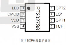 PT2027 單觸控雙輸出 LED 調(diào)光 IC