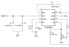 PL82052 同步降壓轉(zhuǎn)換器