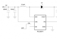 PL33011升壓DC-DC轉換器