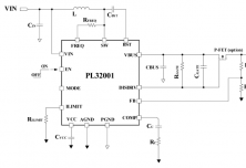 PL32001同步升壓轉(zhuǎn)換器